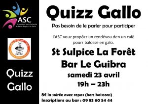 Flyer Quizz Gallo 2016